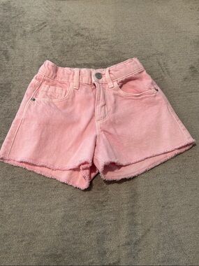 Kids Zara Pink Denim Cutoff Shorts